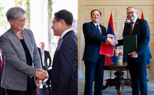 ອົດສະຕຣາລີ - ລາວ ຍ່າງຄຽງຄູ່ກັນຕາມເສັັ້ນທາງອັນຍາວໄກ